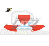 Polepy číslových tabulek (vystřižené) - Yamaha YZ65 / 19-23 - barva červená