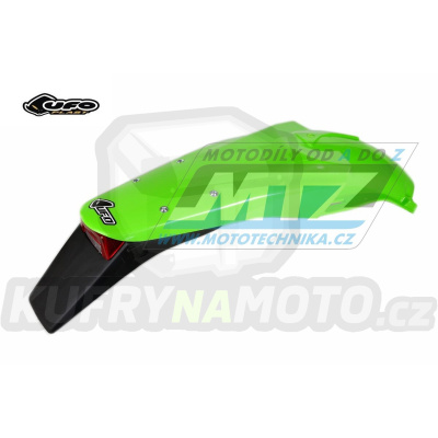 Blatník zadní včetně světla Kawasaki KLX400R / 03-23 - barva zelená