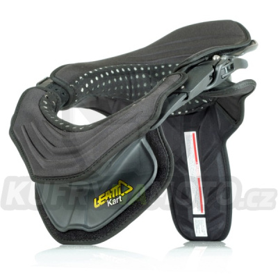 LEATT ochrana krku neck brace ŠEDÁ MODEL ČERNÁ BARVA ČERNÁ VELIKOST S-0100330016