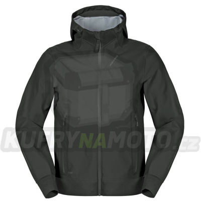 bunda HOODIE SHELL, SPIDI (černá)