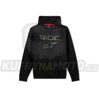 mikina RIDE 2.0 CAMO HOODIE, ALPINESTARS (černá)