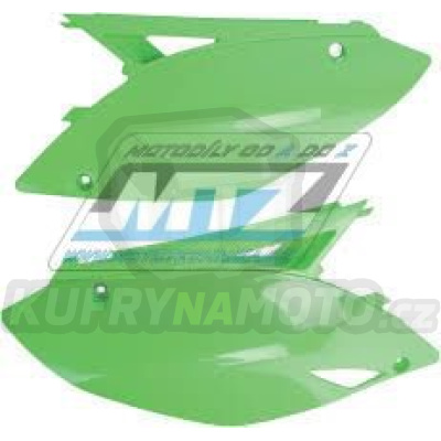 Bočnice Kawasaki KXF450 / 09-11 - barva zelená