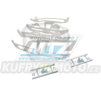 Kryty chladičů hliníkové Radiator Guard - Suzuki RMZ450 / 08-09
