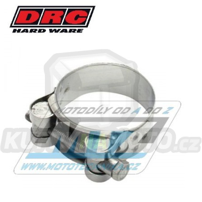 Klema výfuku Nerez - DRC STAINLESS EXHAUST CLAMP - DRC D31-32-440 - pro průměr 44-47mm