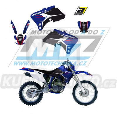 Polepy na motocykl (sada polepů Dream) Yamaha WRF250+WRF400+WRF426 / 98-02 - typ polepů Dream4