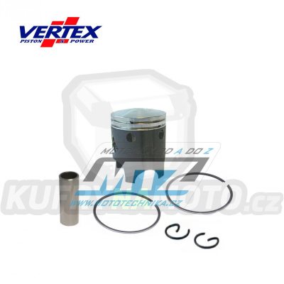 Pístní sada KTM EXC50 / 98-00 + Beta RK6 Enduro 50 / 98-02 - rozměr 39,47mm (Vertex 22525CD)