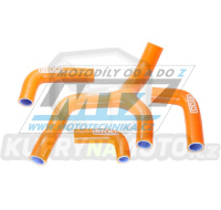 Hadice chladiče KTM 250EXCF + 350EXCF / 13-15 - oranžové (sada 4ks)