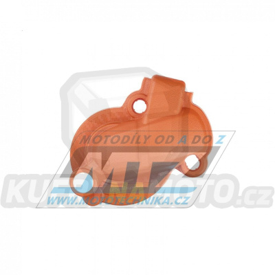 Kryt víka vodní pumpy - KTM 450SXF / 16-25 + 450EXC+500EXC / 17-25 + Husqvarna FC450 / 16-22 + FE450+FE501 / 17-23 + Gas-Gas MCF450+ECF450+ECF500 - barva oranžová