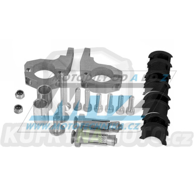 Montážní sada pro bástry (kryty páček) Poliport Hand Protector Mounting Kit pro řidítka 22+28,6mm - univezální