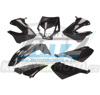 Sada plastů Derbi 50 Senda X-Treme / 00-10 + 50R XTreme / 00-10 + 50SM / 00-05  - barva černá
