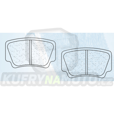 Brzdové destičky CL BRAKES 1205 X59