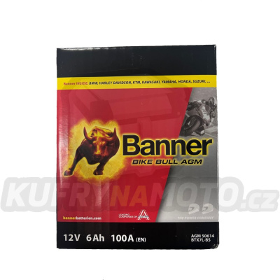 Moto baterie BANNER BTX7L-BS