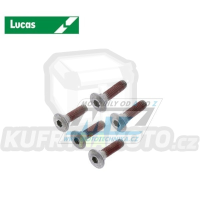 Šrouby brzdového kotouče M8x31 (sada 5ks) - Kawasaki Ninja125+Ninja250+EX300Ninja + Versys300+Z300+ER6-N + KLE650Versys+Vulcan650+Z800+Z900