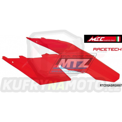 Blatník zadní Gas-Gas EC125+EC200+EC250+EC300+EC450F + MC+FSR125+200+250+300+450 / 07-09 - červený