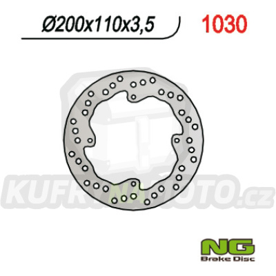 Brzdový kotouč moto NG 1030