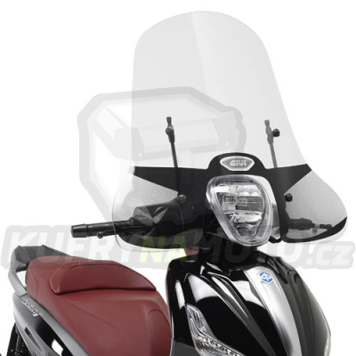 Montážní sada – držák pro plexisklo Givi Piaggio Beverly 125 ie 2010 – 2017 G2319- A 5606 A