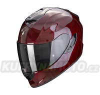 Moto přilba SCORPION EXO-1400 EVO CARBON AIR červená