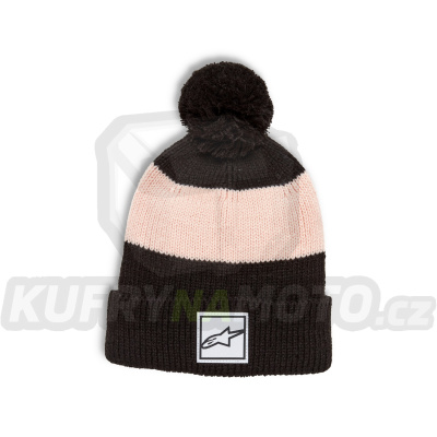 čepice BOBBLE BEANIE, ALPINESTARS, dámská (černá/růžová/bílá)