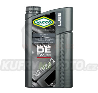 Motorový olej YACCO LUBE DE 5W30, 2 L