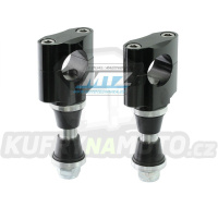 Klemy řidítek se silentbloky - pro řidítka 28,6mm (hlavní šroub 12mm)