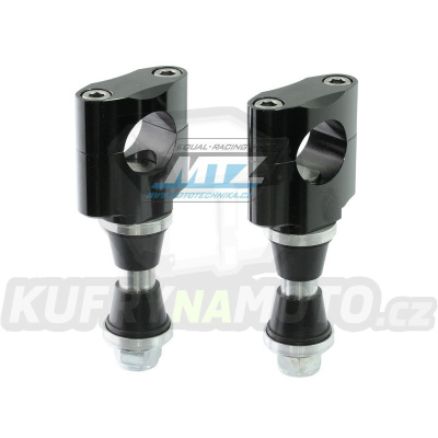 Klemy řidítek se silentbloky - pro řidítka 28,6mm (hlavní šroub 12mm)