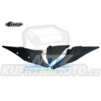Bočnice + levý kryt air-boxu KTM 125SX+150SX+250SX + 250SXF+350SXF+450SXF / 19-22 + EXC+EXCF / 20-23 - barva černá