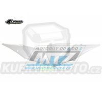 Bočnice + levý kryt air-boxu KTM 125SX+150SX+250SX + 250SXF+350SXF+450SXF / 19-22 + EXC+EXCF / 20-23 - barva bílá