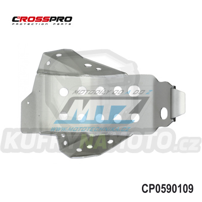 Kryt pod motor hliníkový ALU Engine Guard - KTM 250EXCF / 12-13 + Husaberg FE250 / 13
