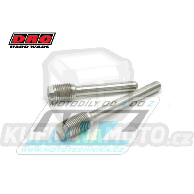 Sada nerezových čepů brzdiče Nissin - DRC Stainless Brake Pin Set - DRC D58-33-201 - 2 ks - Honda CR125R+CR250R / 90-01 + CRM250R / 91-98 + YZ125+YZ250 / 08-25 + YZF250 / 01-25 + YZF400/ 98 + YZF426 / 00-02 + YZF450 / 03-21 + RMZ250 / 07 + RMZ450 / 0