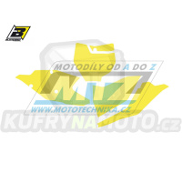 Polepy číslových tabulek (vystřižené) - KTM SX+SXF / 16-18 - barva žlutá