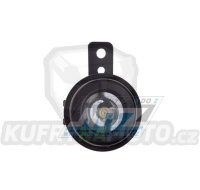 Houkačka/Klakson 12V - průměr 65mm - černo-stříbrná