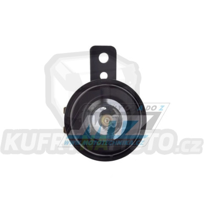 Houkačka/Klakson 12V - průměr 65mm - černo-stříbrná