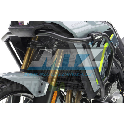 Padací rám horní - CF Moto MT450 / 24 - barva stříbrná Ice Polished