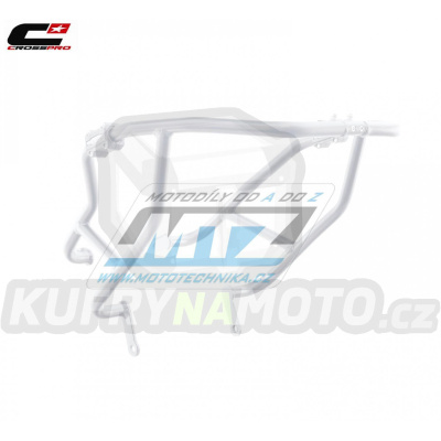 Padací rám Dual Sport Crash Bar - Honda NC750X / 25 + NC750X DCT / 25 - barva bílá