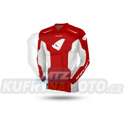 Dres motokros UFO Oblivion - červeno-bílý - velikost XXXL