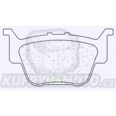 Brzdové destičky CL BRAKES 1140 ATV1