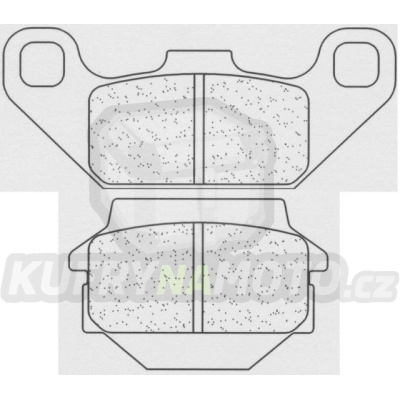 Brzdové destičky CL BRAKES 2799 ATV1