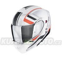 Moto přilba SCORPION EXO-930 EVO ARDENS matná bílo/černo/červená