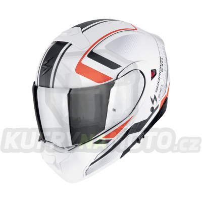 Moto přilba SCORPION EXO-930 EVO ARDENS matná bílo/černo/červená