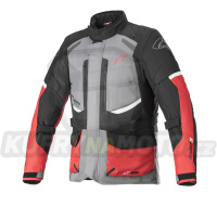 bunda ANDES DRYSTAR, ALPINESTARS (šedá/černá/červená) 2024