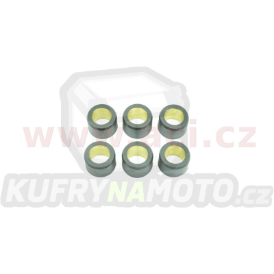 válečky variátoru (průměr 20 x 15 mm), váha 12,5 g, Athena (sada 6 ks)