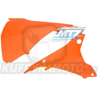 Kryty air-boxu KTM 125+200+250+300EXC / 14-16 + 250+350+450+500EXCF / 14-16 - barva oranžová