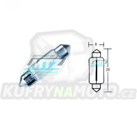 Sufitová žárovka C3W 12V 3W SV7-8 (6x33mm)