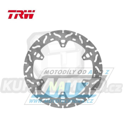 Kotouč brzdový TRW MST212RAC (292/165/6D) - zubatý design - Yamaha MT125 / 14-19 + YZF R125 / 14-19