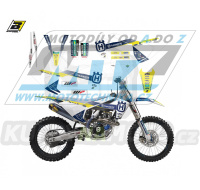 Polepy na motocykl (sada polepů Graphics) Husqvarna FC250+FC350+FC450 + TC125+TC250 / 16-18 + FE250+FE350+FE450+FE501 + TE125+TE250+TE300 / 17-19 - typ polepů Replica Husqvarna Trophy