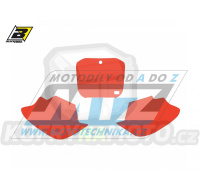 Polepy číslových tabulek (vystřižené) - TM MX / 03 - barva červená