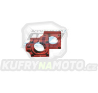 Dorazy osy zadního kola WRP - Honda CR125+CR250 / 02-07 + CRF250R+CRF450R / 02-25 + CRF450L + CRF250RX+CRF450RX + CRF250X+CRF450X - červené