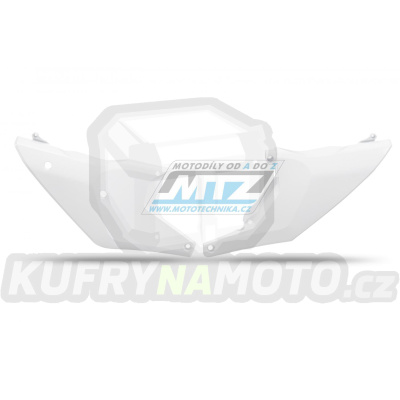 Bočnice Husqvarna TC125+TC250 + FC250+FC350+FC450 / 23-25 + TE150+TE250+TE300 / 24-25 + FE250+FE350+FE450+FE501 / 24-25 - barva bílá (barva OEM 20-24)