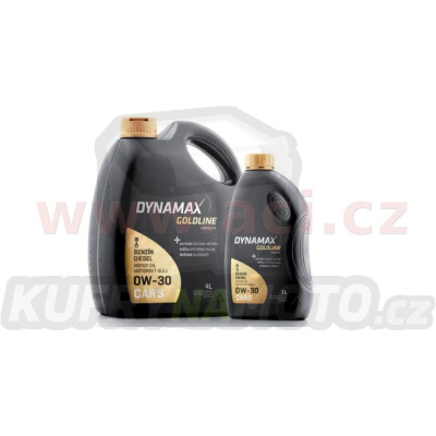 DYNAMAX GOLDLINE LONGLIFE 0W30, plně syntetický motorový olej 5 l