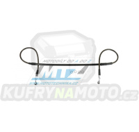 Hadice brzdová přední Z-WHEEL BRAKE HOSE - ZETA W61-12021 - Suzuki RM125+RM250+RMZ250+RMZ450 + Kawasaki KX125+KX250+KXF250+KXF450 - černá